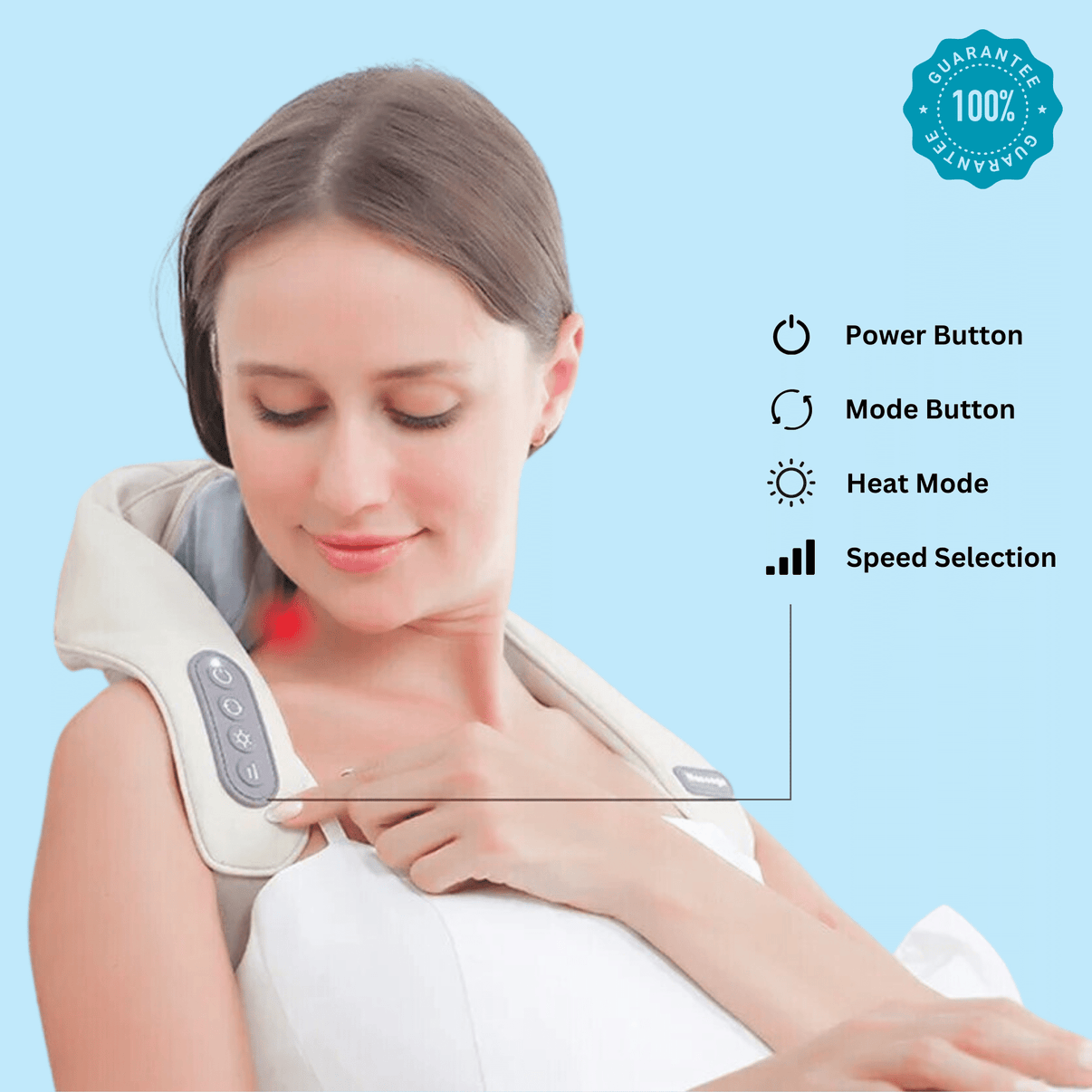 PureRelief™ - Neck & Back Massager