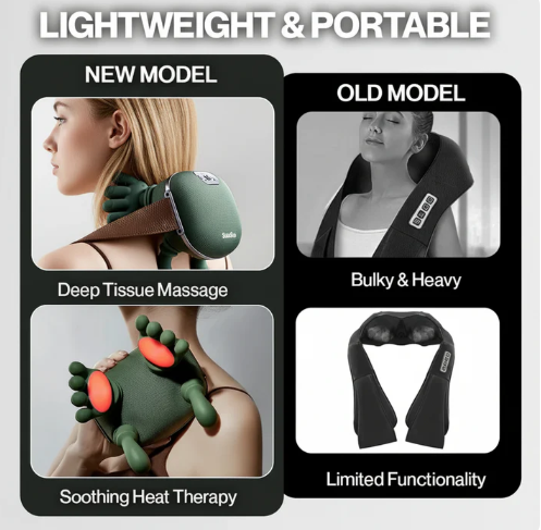 Deep Tissue Back and Neck Heat Massager