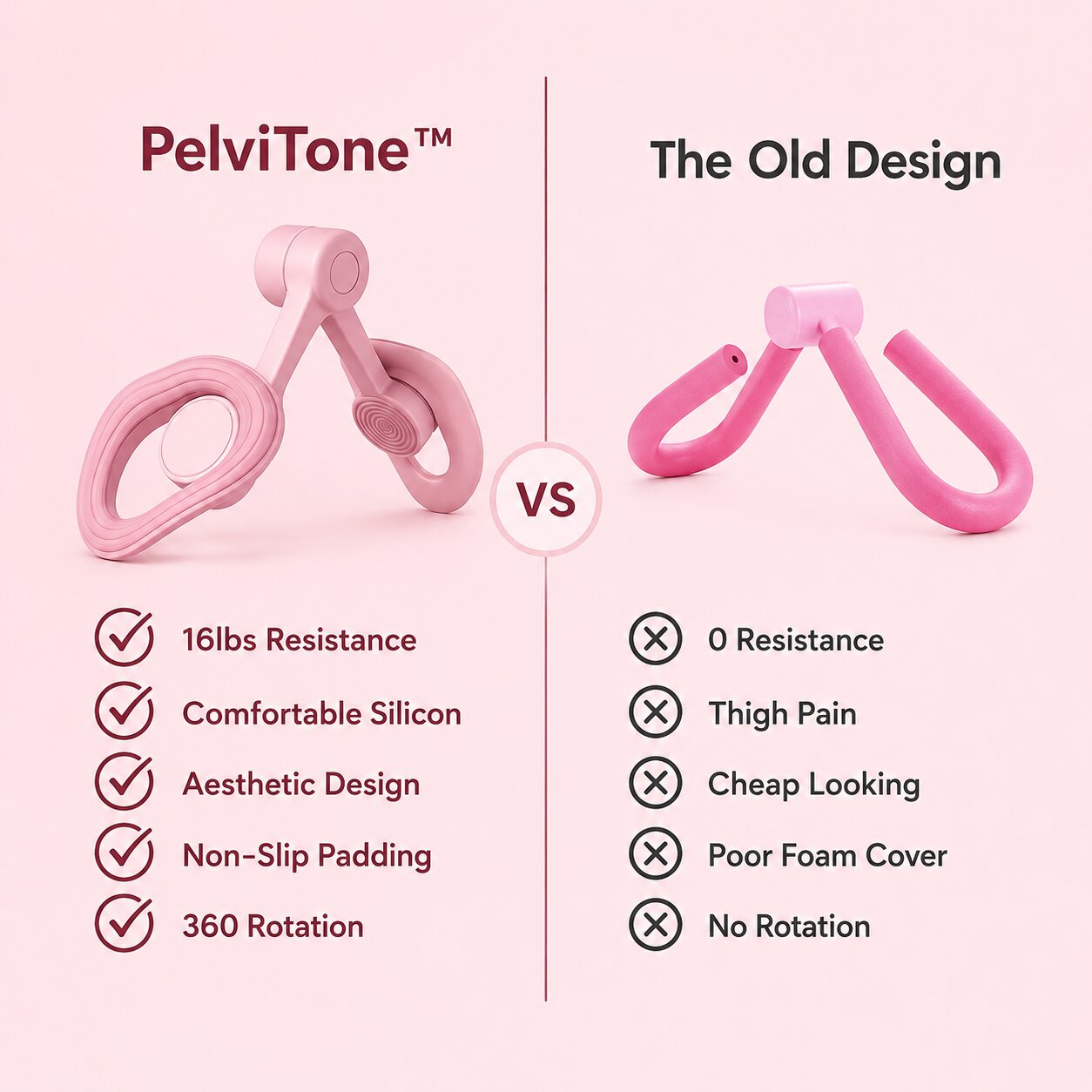 PelviTone™ Thigh & Pelvic Floor Trainer