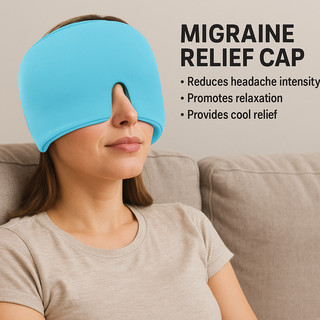 Migraine Relief Cap – Fast, Natural Pain Relief Without Pills