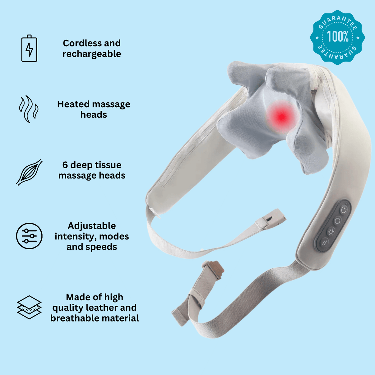 PureRelief™ - Neck & Back Massager