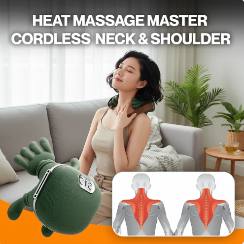 Deep Tissue Back and Neck Heat Massager