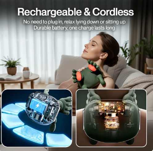 Deep Tissue Back and Neck Heat Massager